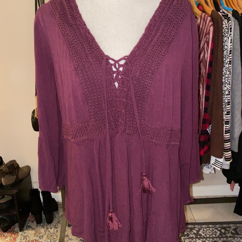 Torrid Peasant Blouse